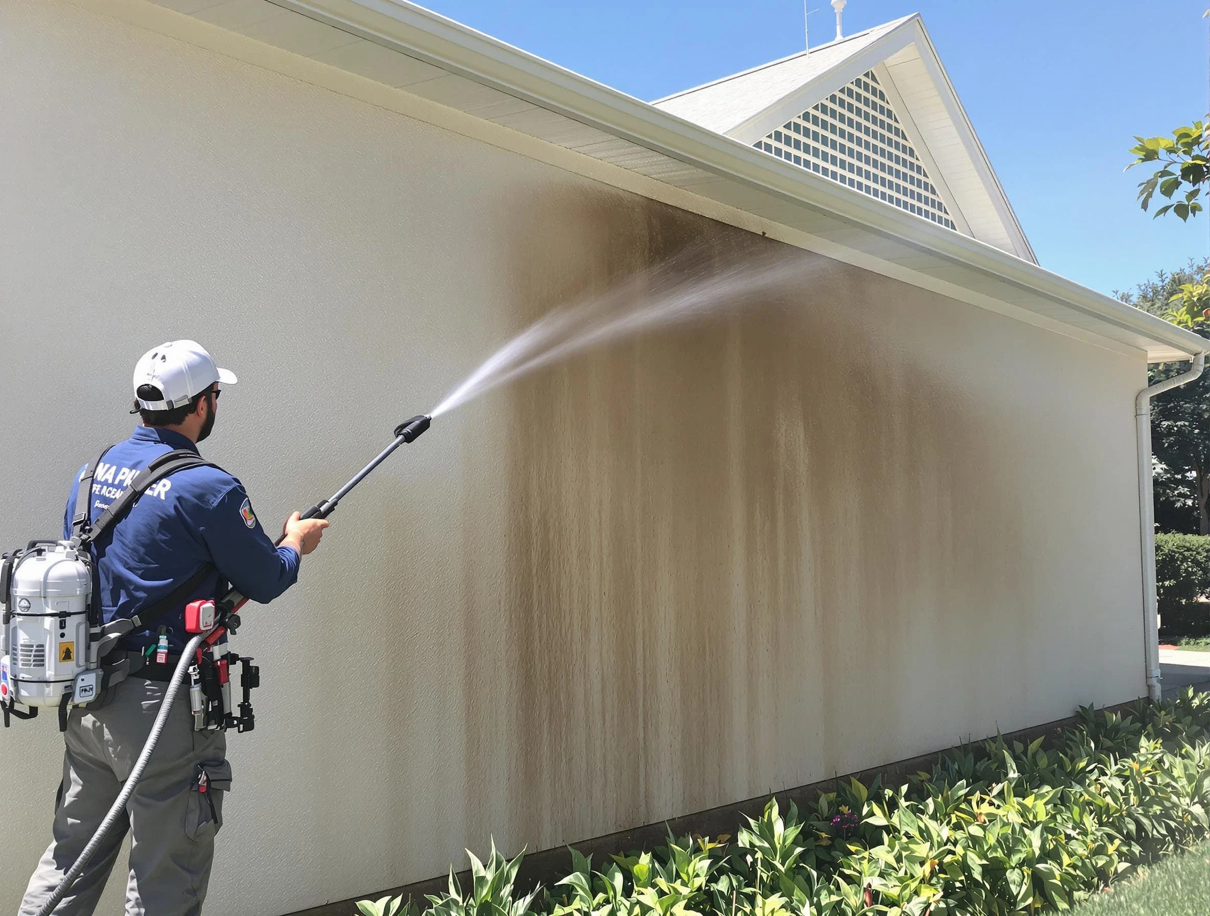 Twinsburg Power Washing expert providing thorough power washing service in Twinsburg