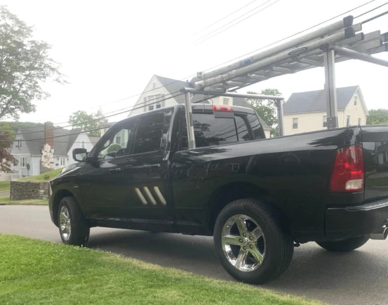 Fleet vehicle cleaning service being performed by Twinsburg Power Washing in Twinsburg